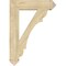 Ekena Millwork Olympic Arts & Crafts Rough Sawn Bracket, Douglas Fir, 6"W x 30"D x 42"H BKT06X30X42OLY03RDF - alternate 2